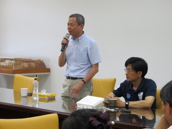 校友總會鐘福祥理事長討論校友導師事宜圖片