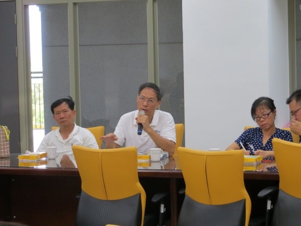 校友總會鐘福祥理事長討論校友導師事宜圖片